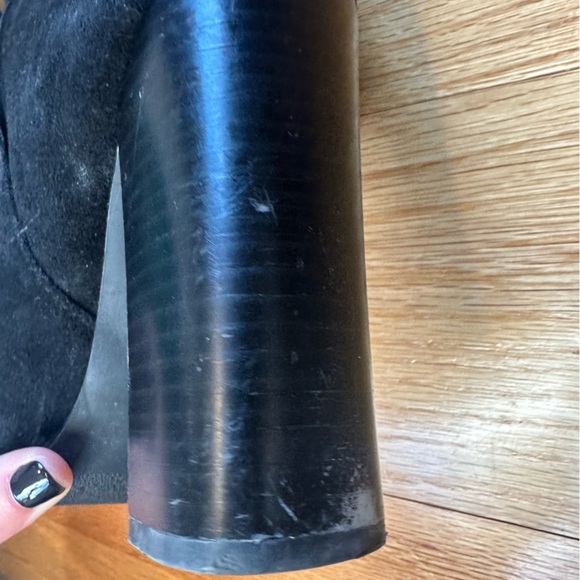Sam Edelman Victoria Tall Suede Black Knee High Boot size 9. - Picture 10 of 11